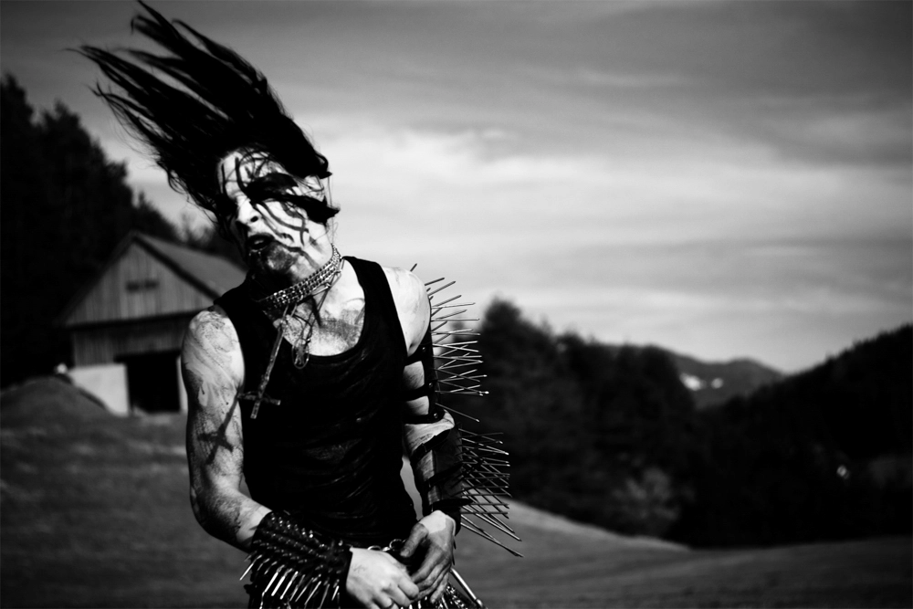 Black Metal Fotografie Beispiel