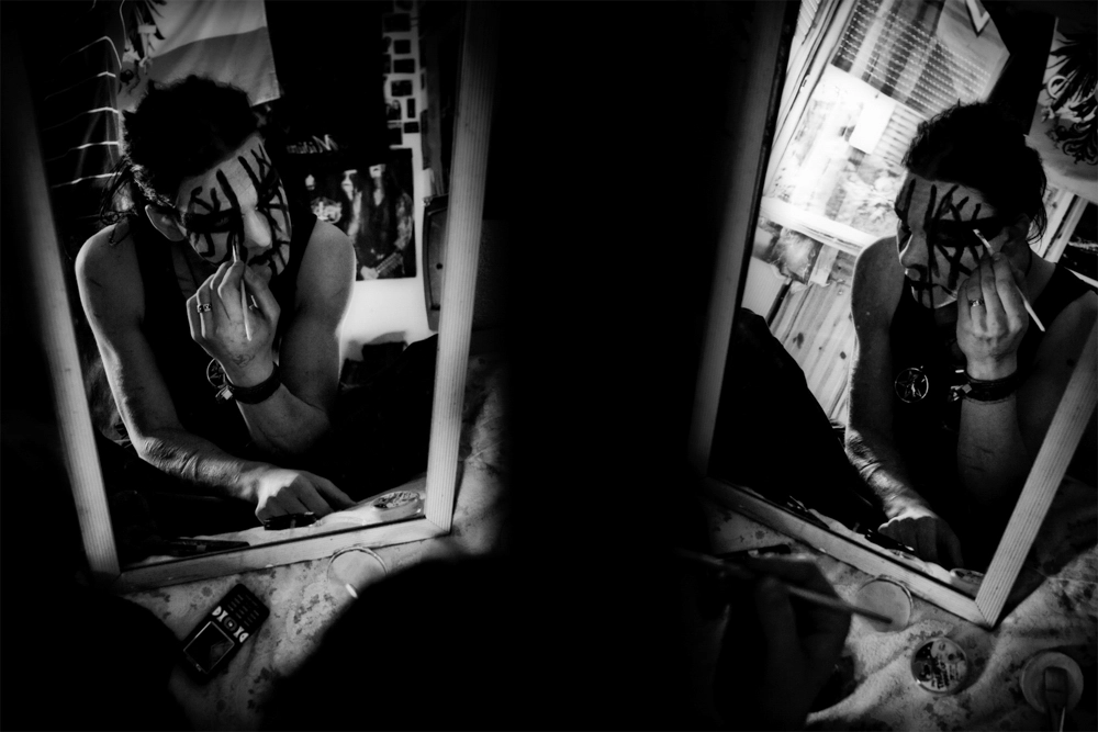 Black Metal Fotografie Beispiel