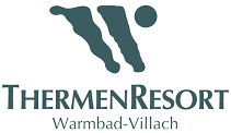 Thermenresort Warmbad-Villach Logo, Link zur Unternehmensseite – Hotel-, Wellness- und Imagefotografie von Der mobile Fotograf & Videograf aus Villach in Kärnten.
